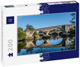 Lais Puzzle - Brückenreflexion in Stirling, Schottland Hochland - 200 Teile