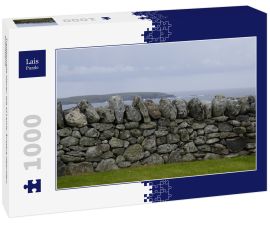 Lais Puzzle - Traditionelle Mauer, Isle of Lewis, Äussere Hebriden, Schottland - 1.000 Teile