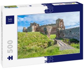 Lais Puzzle - Tantallon Castle, halbzerstörte Festung aus der Mitte des 14. Jahrhunderts, 5 Kilometer östlich von North Berwick, in East Lothian, Schottland - 500 Teile