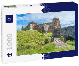 Lais Puzzle - Tantallon Castle, halbzerstörte Festung aus der Mitte des 14. Jahrhunderts, 5 Kilometer östlich von North Berwick, in East Lothian, Schottland - 1.000 Teile