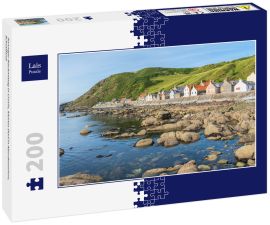 Lais Puzzle - Sonniger Nachmittag in Crovie, kleines Dorf in Aberdeenshire, Schottland - 200 Teile
