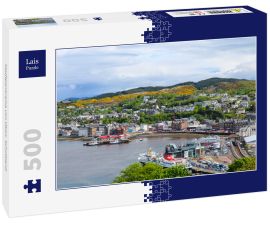 Lais Puzzle - Stadtpanorama von Oban, Schottland - 500 Teile