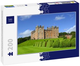 Lais Puzzle - Drumlanrig Castle ist eines der großartigsten Schlösser Großbritanniens. Drumlanrig Castle befindet sich auf dem Queensberry Estate in Dumfries und Galloway, Schottland - 200 Teile