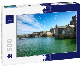 Lais Puzzle - Die Küste von Lerwick an einem schönen sonnigen Tag - 500 Teile