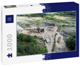 Lais Puzzle - Luftaufnahme über den Kilbarchan-Steinbruch in Renfrewshire, Schottland - 1.000 Teile