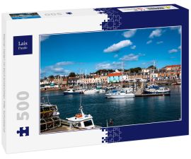 Lais Puzzle - Kleiner Hafen im Dorf Anstruther, Fife, Schottland - 500 Teile