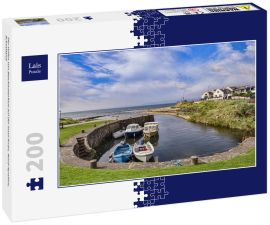 Lais Puzzle - Der Hafen von Blackwaterfoot auf der Insel Arran, Nord-Ayrshire, Schottland - 200 Teile