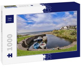 Lais Puzzle - Der Hafen von Blackwaterfoot auf der Insel Arran, Nord-Ayrshire, Schottland - 1.000 Teile