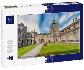 Lais Puzzle - Aberdeen University King's College Gebäude. Dies ist die älteste Universität in Aberdeen. - 500 Teile