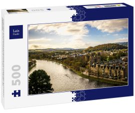 Lais Puzzle - Inverness Schottland Landschaft mit Gebäuden Architektur Inverness Reisen Schottland Konzept im Herzen der Highlands - 500 Teile