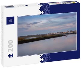 Lais Puzzle - Irvine Bay und auf die Stadt Irvine in North Ayrshire Schottland - 200 Teile