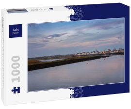 Lais Puzzle - Irvine Bay und auf die Stadt Irvine in North Ayrshire Schottland - 1.000 Teile