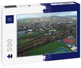 Lais Puzzle - Luftbild über der Stadt Milngavie, Glasgow, Schottland - 500 Teile
