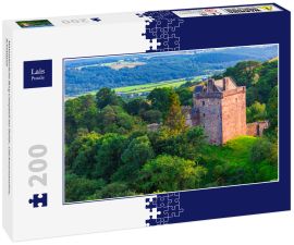 Lais Puzzle - Mittelalterliche Burg Campbell bei Dollar, Clackmannanshire, Schottland - 200 Teile