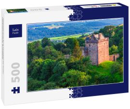 Lais Puzzle - Mittelalterliche Burg Campbell bei Dollar, Clackmannanshire, Schottland - 500 Teile