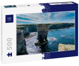 Lais Puzzle - Yesnaby Cliffs - Küstenlinie von Orkney, Schottland - 500 Teile