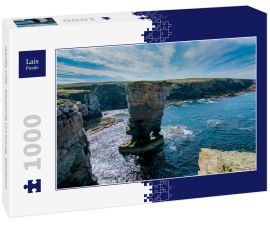 Lais Puzzle - Yesnaby Cliffs - Küstenlinie von Orkney, Schottland - 1.000 Teile