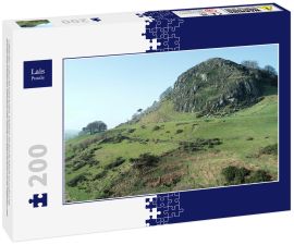Lais Puzzle - Luftbild über Loudoun Hill in East Ayrshire, Schottland. Hier fand die Schlacht von Loudoun Hill zwischen einer schottischen Streitmacht unter Führung von Robert the Bruce und den Engländern statt - 200 Teile
