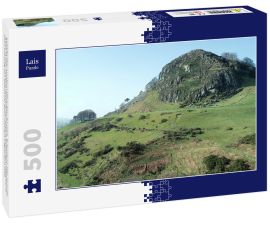 Lais Puzzle - Luftbild über Loudoun Hill in East Ayrshire, Schottland. Hier fand die Schlacht von Loudoun Hill zwischen einer schottischen Streitmacht unter Führung von Robert the Bruce und den Engländern statt - 500 Teile