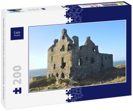 Lais Puzzle - Dunskey Castle bei Portpatrick, Dumfries und Galloway, Schottland - 200 Teile