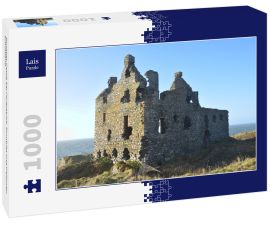 Lais Puzzle - Dunskey Castle bei Portpatrick, Dumfries und Galloway, Schottland - 1.000 Teile