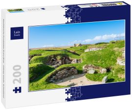 Lais Puzzle - Neolithische Fundstätte Scara Brae - Orkney Inseln, Schottland - 200 Teile