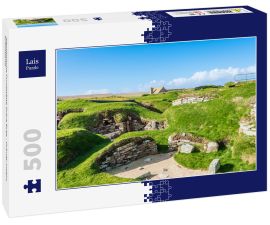 Lais Puzzle - Neolithische Fundstätte Scara Brae - Orkney Inseln, Schottland - 500 Teile