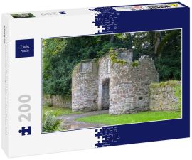 Lais Puzzle - Ruine vom Stadttor in der Festungsmauer von Scone Palace Perth Schottland - 200 Teile