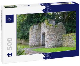 Lais Puzzle - Ruine vom Stadttor in der Festungsmauer von Scone Palace Perth Schottland - 500 Teile