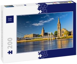 Lais Puzzle - Impression von Inverness und der Greig Street Bridge in Schottland - 200 Teile
