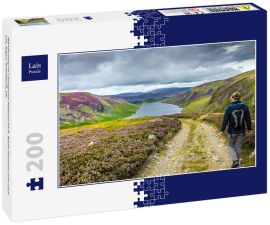 Lais Puzzle - Wanderweg im Cairngorms National Park. Route hinunter zum Loch Lee, Angus, Schottland, UK - 200 Teile