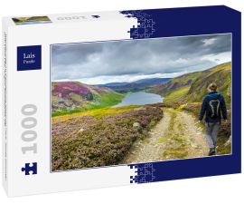 Lais Puzzle - Wanderweg im Cairngorms National Park. Route hinunter zum Loch Lee, Angus, Schottland, UK - 1.000 Teile