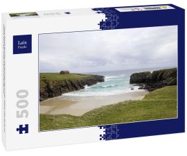 Lais Puzzle - Port Stoth Bucht mit Brandung in der Nähe des Butt of Lewis auf der Insel Lewis and Harris - 500 Teile