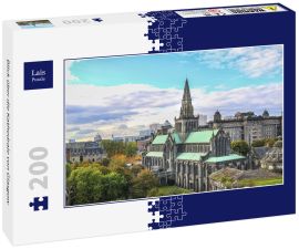 Lais Puzzle - Blick über die Kathedrale von Glasgow - 200 Teile