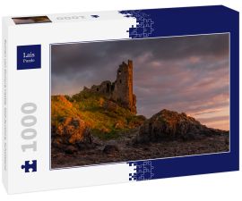 Lais Puzzle - Ruinen von Dunure Castle, Süd-Ayrshire, Schottland - 1.000 Teile