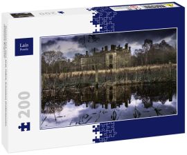 Lais Puzzle - Dunmore Park Haus, Airth, Falkirk, Schottland, Großbritannien. verlassene Burgruine - 200 Teile