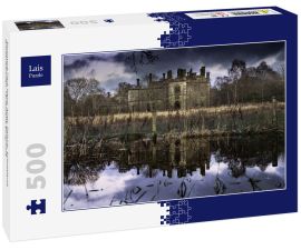 Lais Puzzle - Dunmore Park Haus, Airth, Falkirk, Schottland, Großbritannien. verlassene Burgruine - 500 Teile