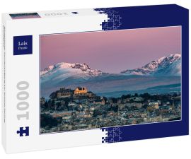 Lais Puzzle - Winterlicher Sonnenaufgang am Schloss Stirling, Schottland - 1.000 Teile