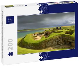Lais Puzzle - Skara Brae war mehrere Jahrhunderte lang bewohnt - Teil des Herzstücks der neolithischen Orkney - UNESCO-Weltkulturerbe, Schottland, UK - 200 Teile