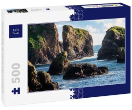 Lais Puzzle - Die großen Felsen der Shetland-Inseln in Schottland - 500 Teile