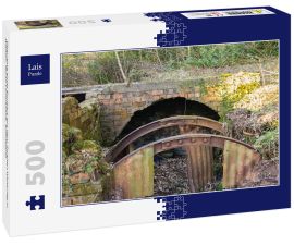 Lais Puzzle - Überreste eines Bunkers aus dem Zweiten Weltkrieg in Wishaw, North Lanarkshire, Schottland - 500 Teile