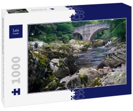 Lais Puzzle - Brücke von Feugh über die Falls of Feugh bei Banchory in Aberdeenshire Schottland - 1.000 Teile
