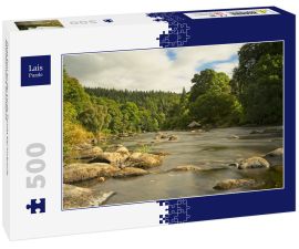 Lais Puzzle - Fluss Don an der Lords Throat bei Inverurie Aberdeenshire Schottland - 500 Teile