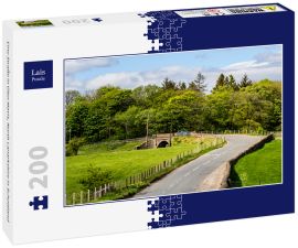 Lais Puzzle - Eine Straße in Glen Mavis, North Lanarkshire in Schottland - 200 Teile