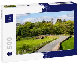 Lais Puzzle - Eine Straße in Glen Mavis, North Lanarkshire in Schottland - 500 Teile