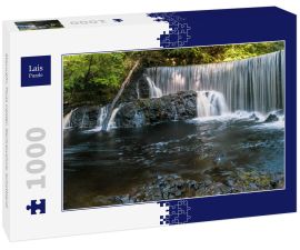 Lais Puzzle - Stauwehr, Fluss Calder, Renfrewshire, Schottland - 1.000 Teile