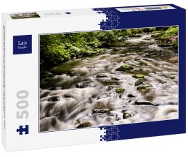 Lais Puzzle - Auldhouse Burn im Rouken Glen Park, Giffnock, East Renfrewshire, Glasgow Südseite, Schottland - 500 Teile