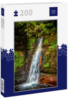 Lais Puzzle - Wasserfall im Kelburn Countrypark in North Ayrshire - 200 Teile