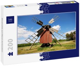 Lais Puzzle - Windmühle auf Öland (Schweden) - 200 Teile
