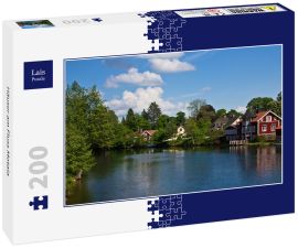 Lais Puzzle - Häuser am Fluss Motala - 200 Teile